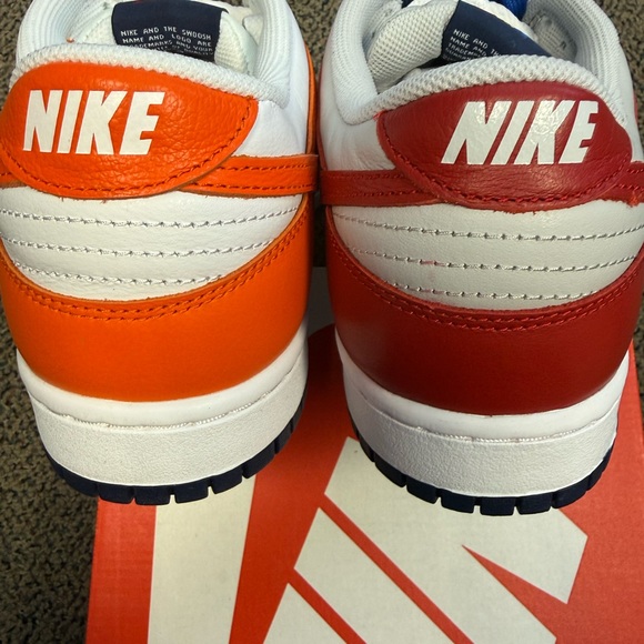 Nike Dunk Low QS CO.JP What The - Red, Blue, Yellow, and Orange Sneakers - Picture 4 of 6